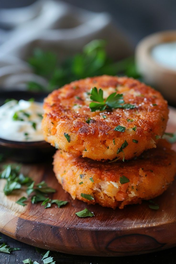 Salmon croquettes